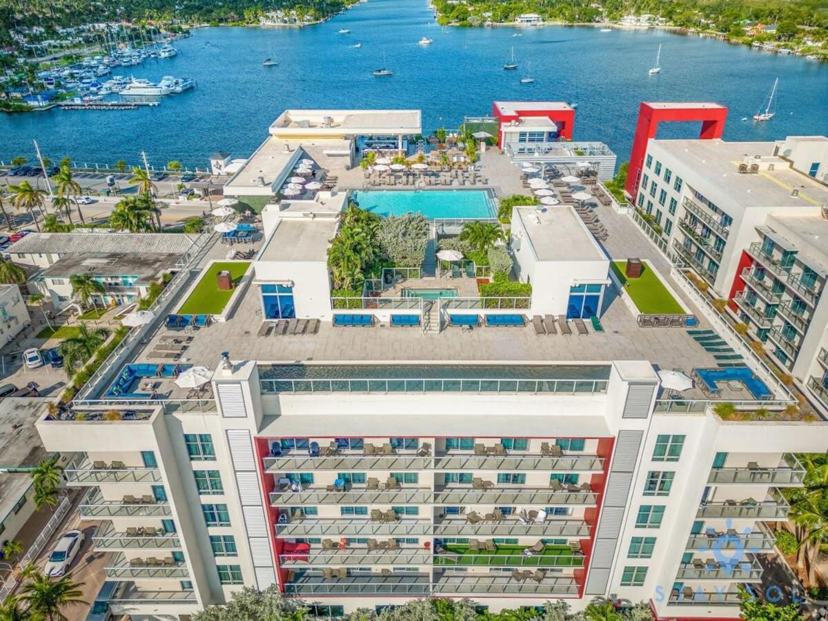 Best Stay - Rooftop Pool & Hot Tub - Hollywood Beach Exterior photo
