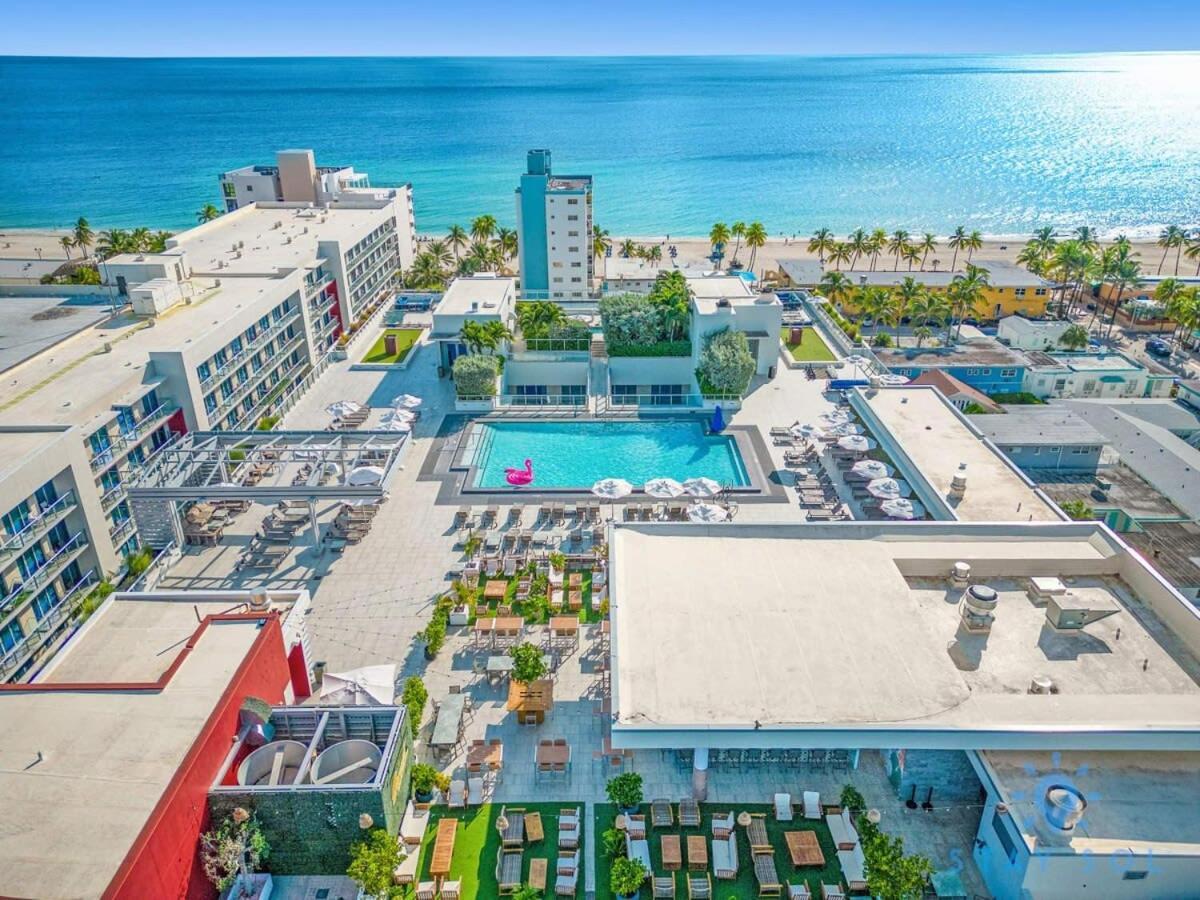 Best Stay - Rooftop Pool & Hot Tub - Hollywood Beach Exterior photo