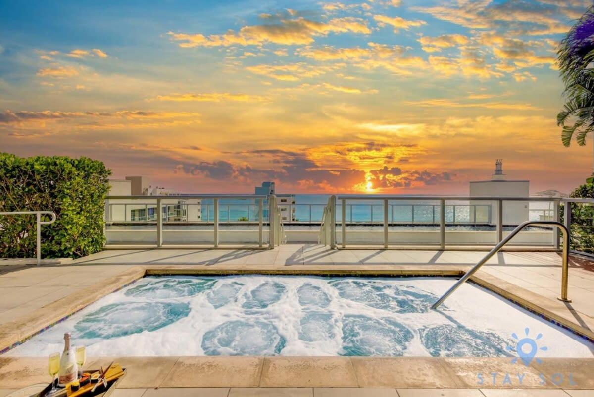 Best Stay - Rooftop Pool & Hot Tub - Hollywood Beach Exterior photo